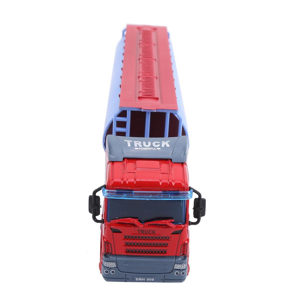 1:43 Engineering Tank Container Truck Model Toy PullBack Highly Simulation Children Vehicle Toy(Red