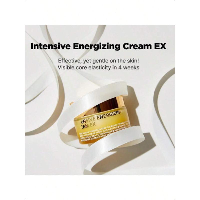 Isoi Intensive Energizing Cream Ex 60ml Deep Moisturizing Formula For Skin Elasticity  & Neck Firming Cream Korean Skin Care With Snail Mucin