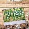 2026 Calendar Diamond Painting Calendar Set with Irregular Shaped Diamonds Diamond Painting Kit DIY Diamond Art Desk Calendar
