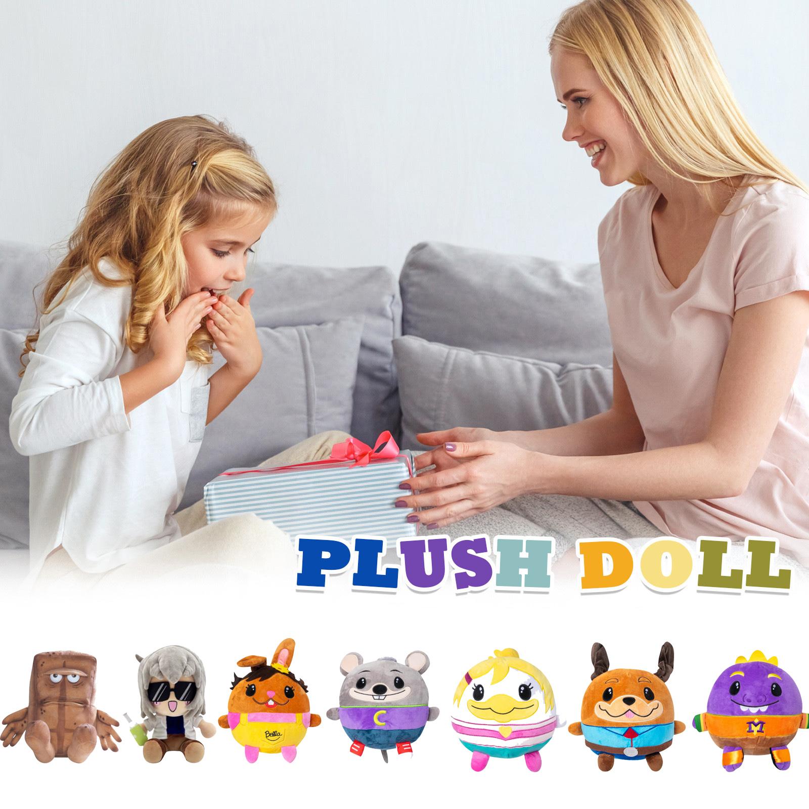 

Plush Doll, Toy Gift, Cartoon , Children s Rag Doll, Children s Gift Pillow One Size