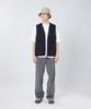 Snow Peak TAKIBI Herringbone Vest BLACK M VT-26SU003 (Men's/Women's Vest)