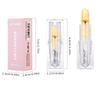 3-color Transparent Dry Flower Moisturizing and Nourishing Lipstick Remove Dead Skin and Improve Lips Color Gold Foil Lipstick