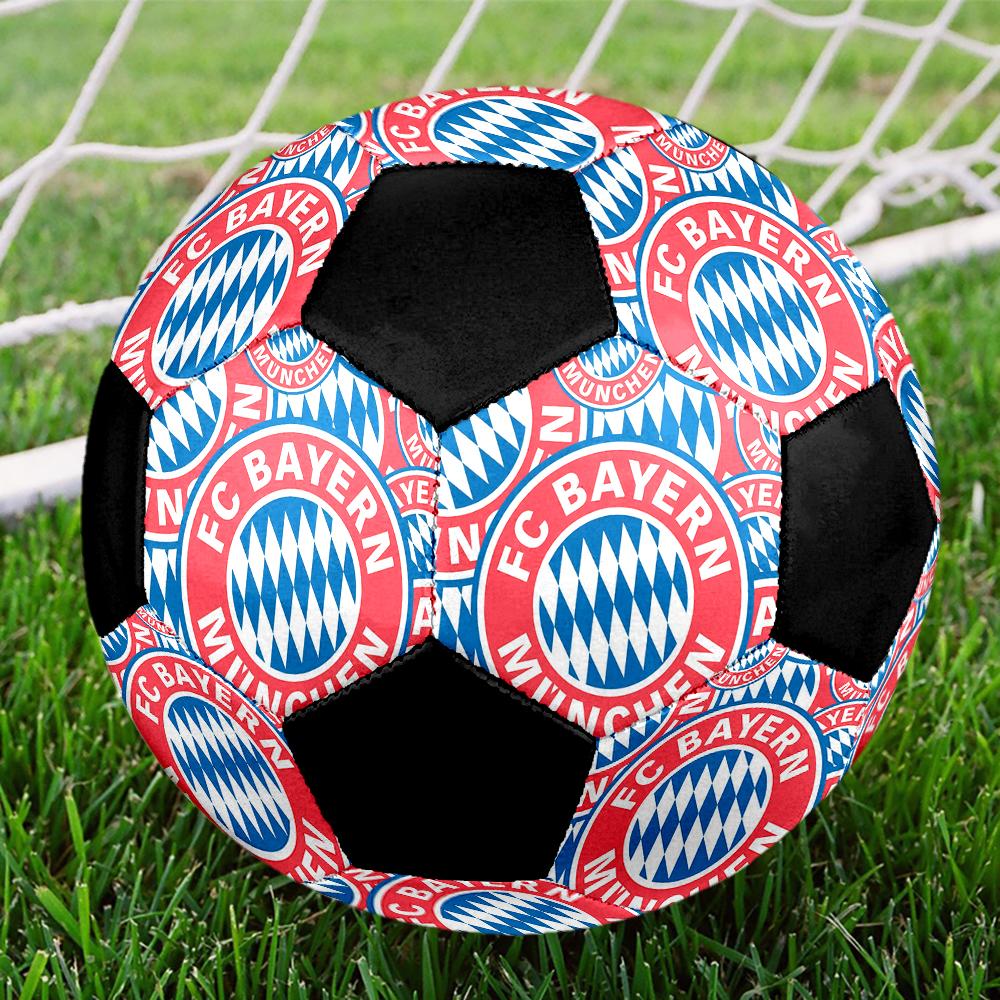 TAGLIA 5 Pallone da Calcio FC Bayern München Colorato Per Tutte le Età Cucito a Macchina PVC Pronto per la Competizione Resistente Alto Rimbalzo