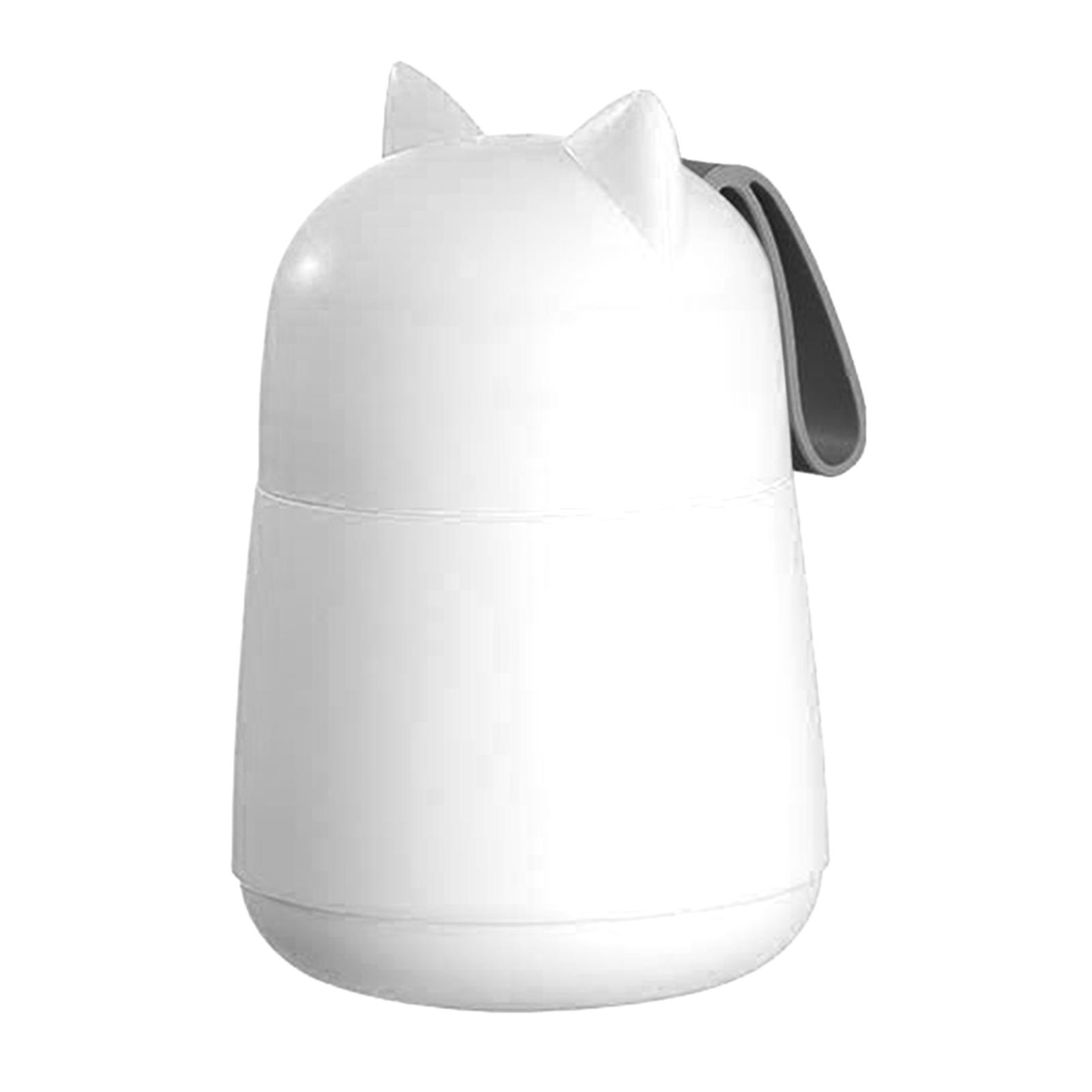 

Термокружка для супа Изолированные контейнеры для супа со складной ложкой Герметичная изолированная банка для еды для White