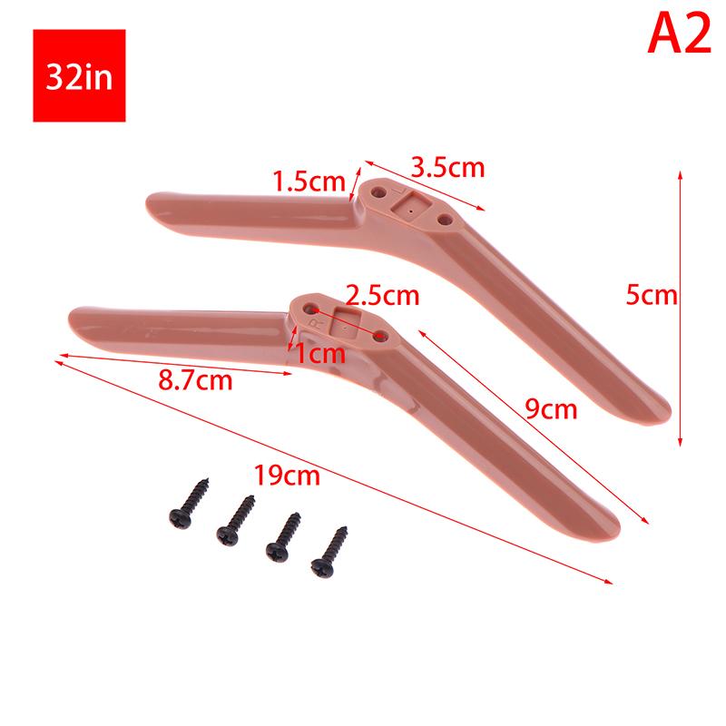 1Pair Stand For Tv Stand Legs 24 32 40 Inch Tv Stand For Tv Legs Replacement Tv Legs With Screws Universal Pedestal Stands