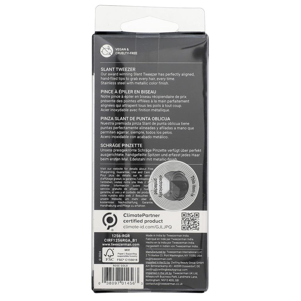 Tweezerman, slant tweezers, 1 piece