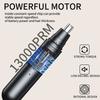 2-in-1 Electric Nose Hair Trimmer for Men and Women, Nose Hair Scissors, Nose Hair Groomer, Rechargeable