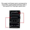 PH572 Computer Motherboard Double-side SATA 7PIN Dual Interface 180/90 Degree Turning Connector