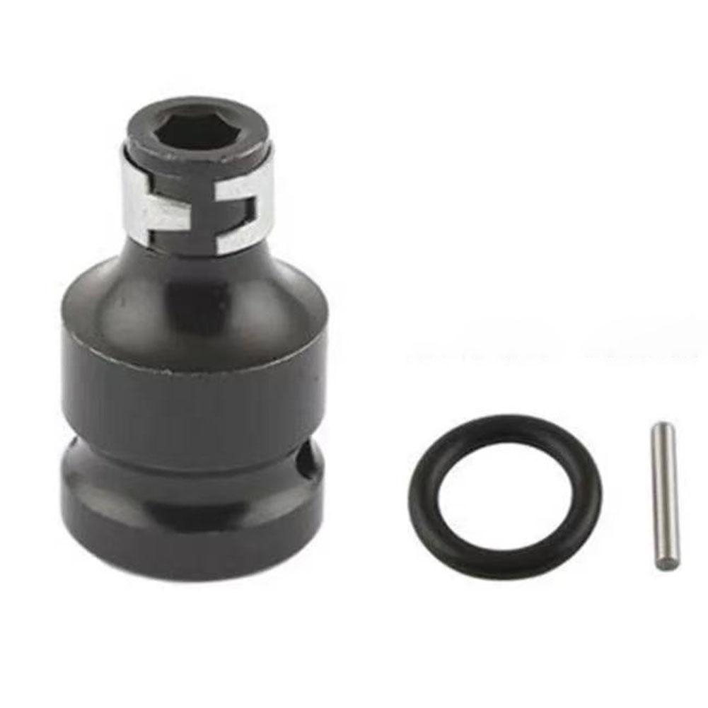 Металлические квадратные 1/2 дюйма - шестигранные 1/4 дюйма трещоточные торцевые головки инструменты адаптер для торцевой головки электрогайковерта для ручной дрели набор шарниров