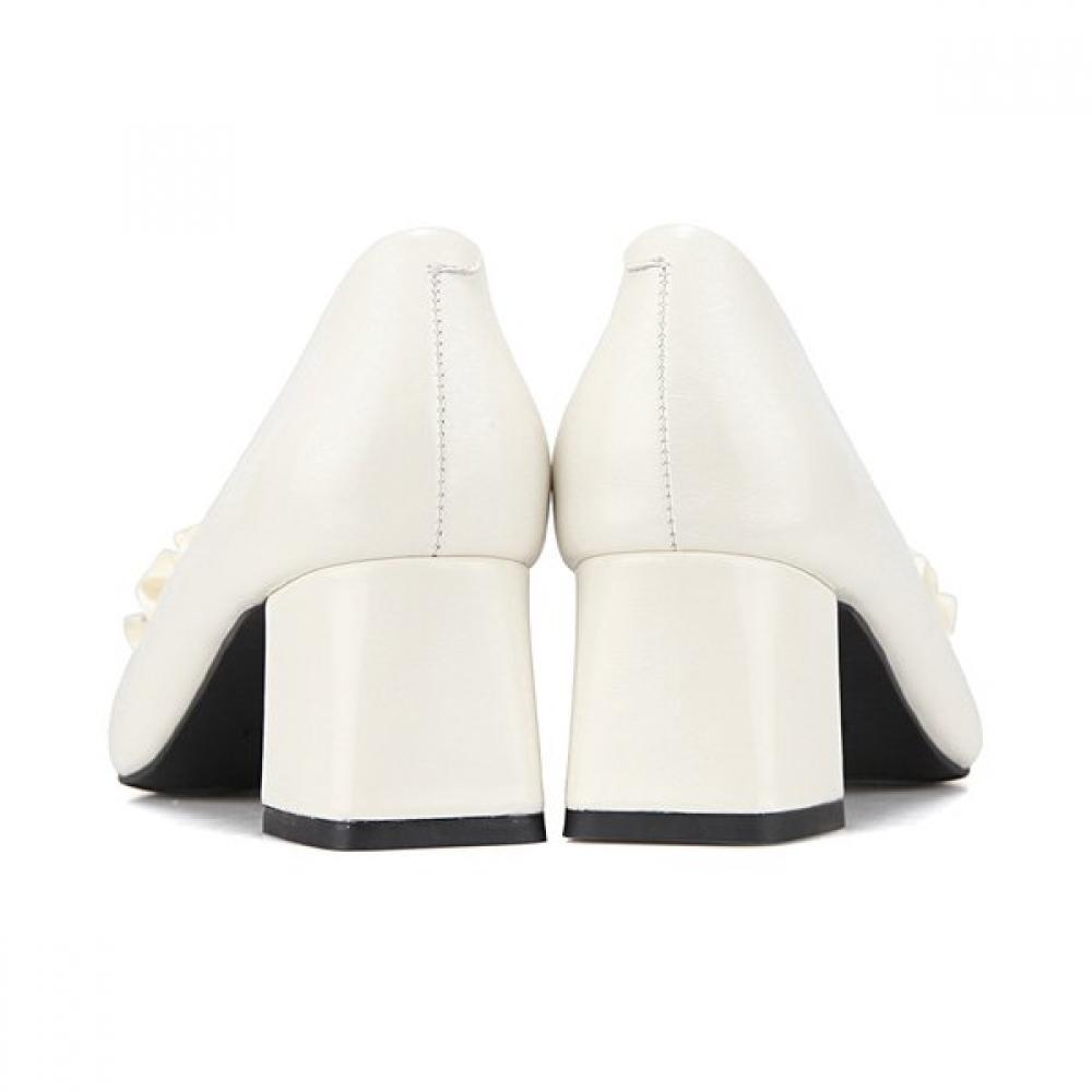 Barbara Leather Satin CorSage Women S pumpS 5cm Bbj208iv