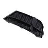 Front Bumper Fog Light Grille Glossy Black Side Bumper Fog Lamp Cooling Air Grill for A3 8v Sedan Sportback Convertible