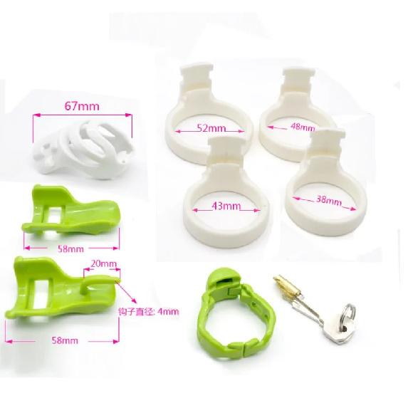 Bdsm Sex Toys for Men Sexy Product Natural Resin 3D Male PA-hook Chastity Cage Men Chastity Lock Device Penis Sleeve