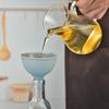 Silicone Large Diameter Funnel Bottle Funnel Filter Separator Funnel Oil Pot Funnel Silicone Funnel Empty Bottle Packing Tool