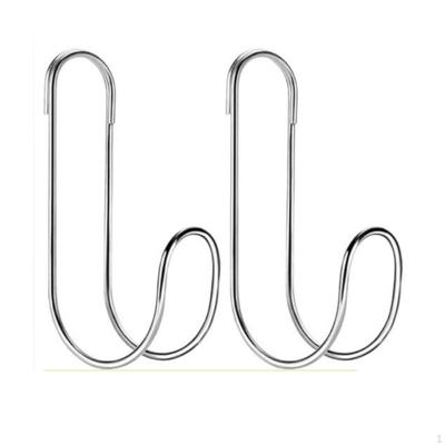 2 Pieces Wall Mount Hose Hook Stainless Metal Garden HeavyDuty for Gardeners, Homeowners,