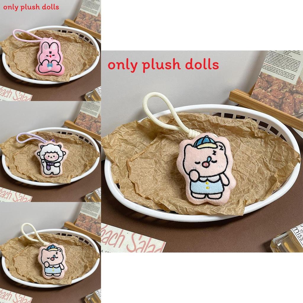 Plüsch Hund Schwein Und Kaninchen Schlüsselanhänger Mit PP Baumwollfüllung Für Geschenk Und Sammlung