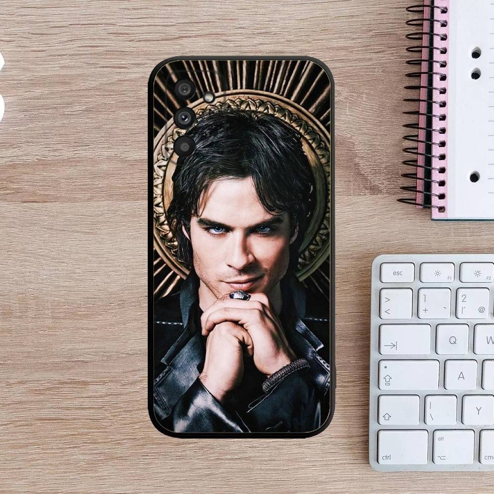 D-Damon Salvatore Phone Case For Samsung Galaxy A13,A21s,A22,A31,A32,A52,A53,A71,A80,A91 Soft Black Cover