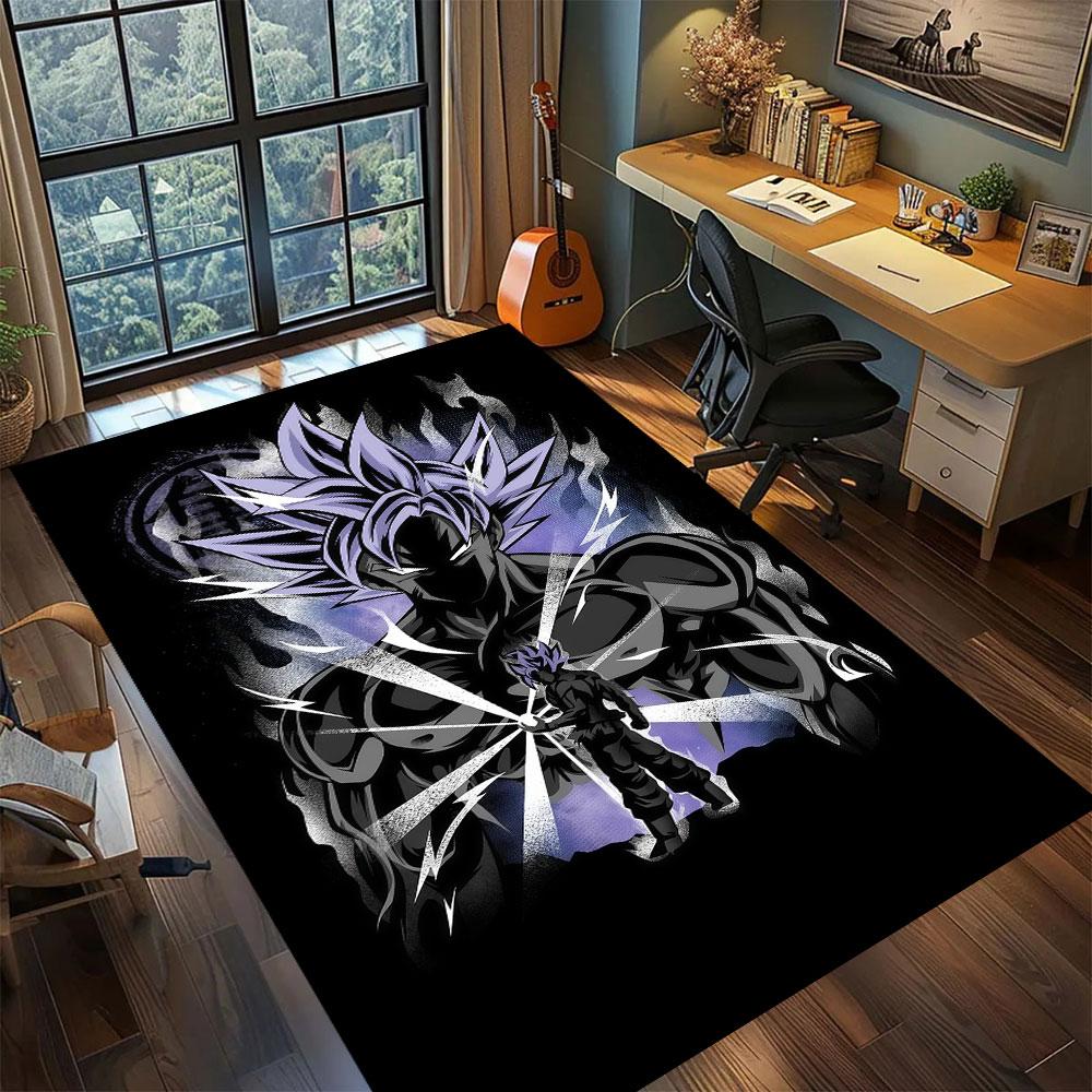 

DragonBall anime character Carpet for Living Room Bedroom Home Decor Cool Movie Mat Play Floor Mat 60x90cm