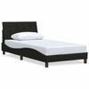 VidaXL Bed Frames Without Mattress Hanko Black 100x200 Cm Fabric 3310372