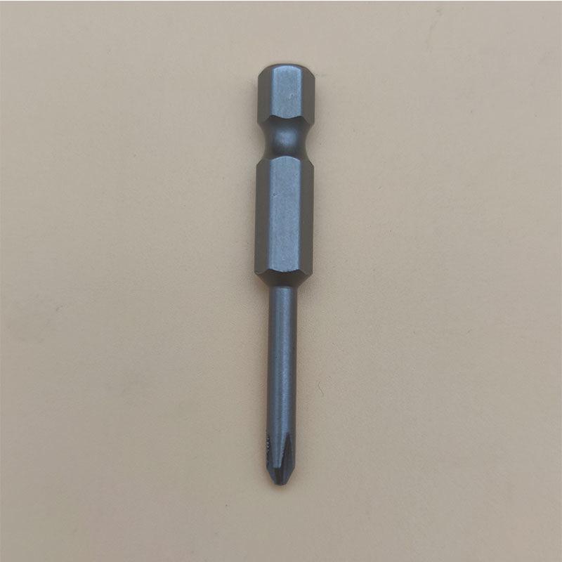 Strong Magnetic S2 Alloy Steel Phillips Screwdriver Bit, 1/4" Single-Head, Extended for Electric/Air Screwdrivers, Model PH012