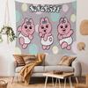 OOpanchu UUsagi Cartoon Cute Cartoon Tapestry For Living Room Home Dorm Decor INS Home Decor