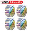 Bird Scare Tape Reflective Bird Tape Double Side Bird Repellent Flash Tape for Scare Pigeon Gulls Crows for Garden Farm