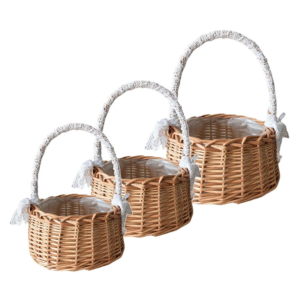 3 Size Storage Basket. Flower Flower Pot Food Gifts
