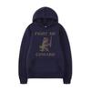 Fight Me Coward Funny Raccoon Vintage Hoodie Men Women Clothes Fun Trash Panda Oversized Sweatshirts
