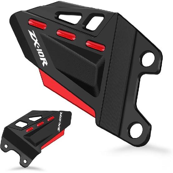 

Motorcycle Foot Peg Footrest Protector Compatible With K.awasaki ZX10R 2011-2017 2018 2019 2020 2021 2022 2023 2024 2025 | Rear Heel Plates Guard червоний