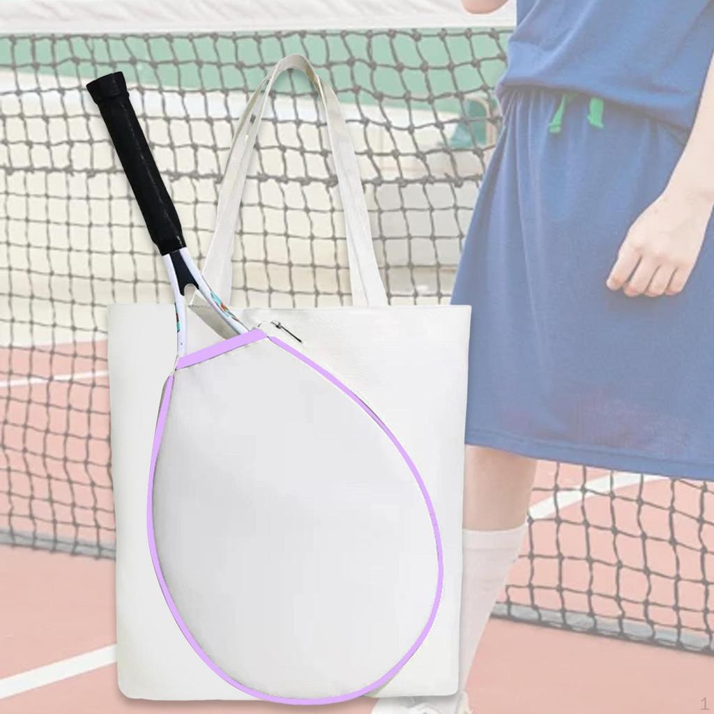 Canvas Tennis Racket Holder for Outdoor Activities And Gym Use