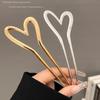 Neue Retro-Temperament-Perlen-U-förmige Haarspangen-Clips Kopfplatte Haarforke Haarstäbchen Kopfschmuck für Damen Mädchen Schmuckgeschenke