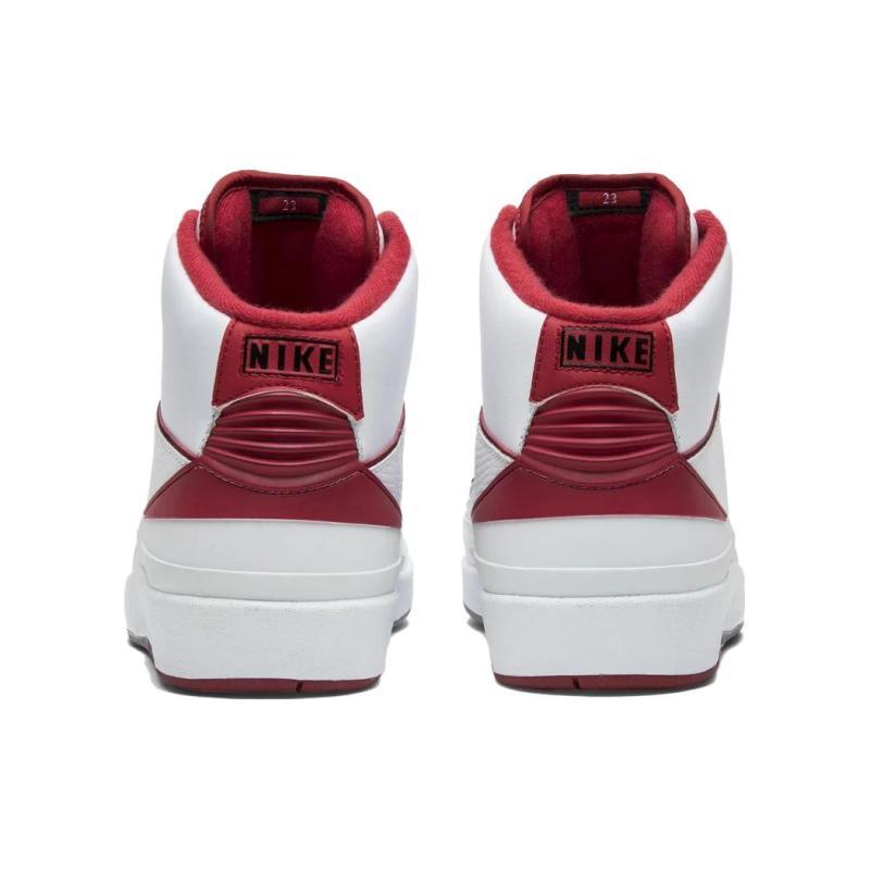 Jordan 2 Retro White Red 2014 Jordan 385475-102