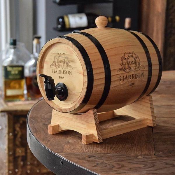 3L Barrel Wine and Beverage Dispenser with 2 Beverage Bags