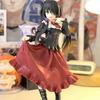 19Cm Date A Live Tokisaki Kurumi Anime Figure Cute Girl Model Toy Pvc Black Dress Dress Up Standing Model Car Interior Ornament