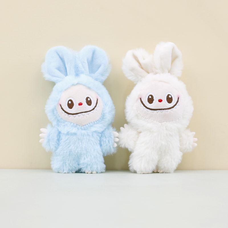 Plush Delightful Bunny Keychain With Long Hair Cute Rabbit Blind Box Toy