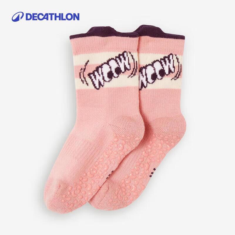 Decathlon Toddler Cotton Anti-Slip Socks 27-30