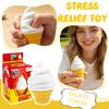 Maltose Flavored Ice Cream With A Soft, Translucent Texture Slow- Ice Cream With A Bouncy Feel Jelly Like Texture For Kneading