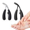 Curved Head Nail Clippers With Large Opening Anti-Splash Storage Nail Scissors For The Elderly Thick Toenails Heavy Duty