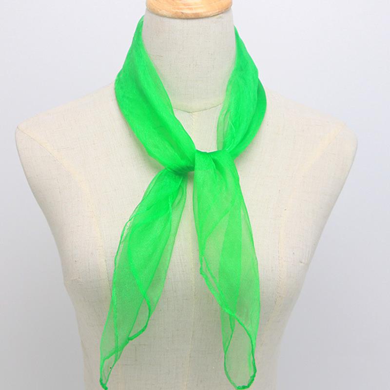 

Безкоштовна Доставка Шовкова Атласна Хустка для Волосся Жіноча Розкішна Сонцезахисна Маленький Шарф Хіджаби Голова Шия Шалі Святкові Пляжні Відпускні Хустки темно-зелений колір