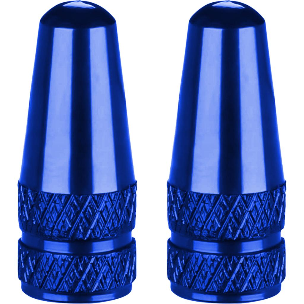 Fv Presta Valve Caps, Nuts, Aluminum, Cnc, 2 Pcs