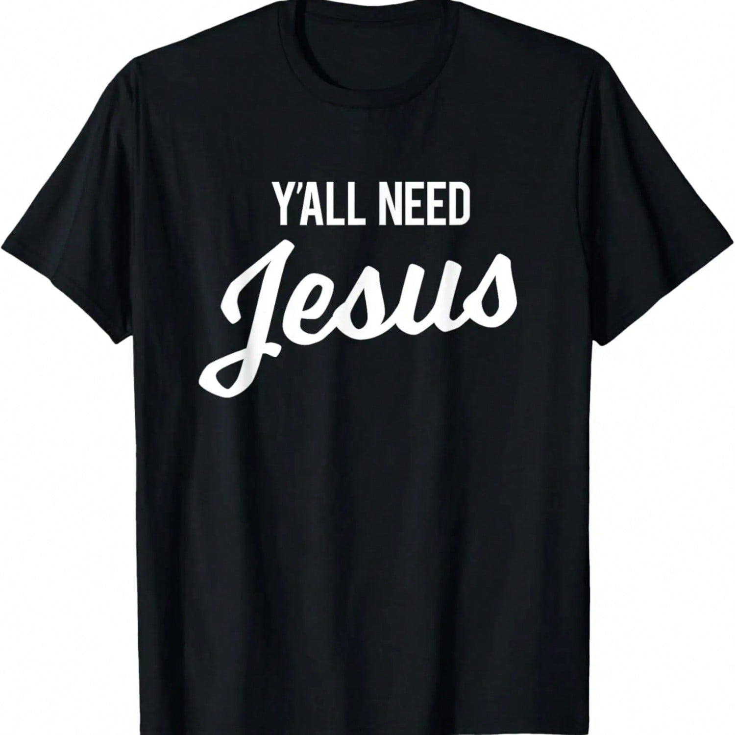 Jesus Not A Big Fan - Ironic Sarcastic Funny Humor T-Shirt S разноцветный