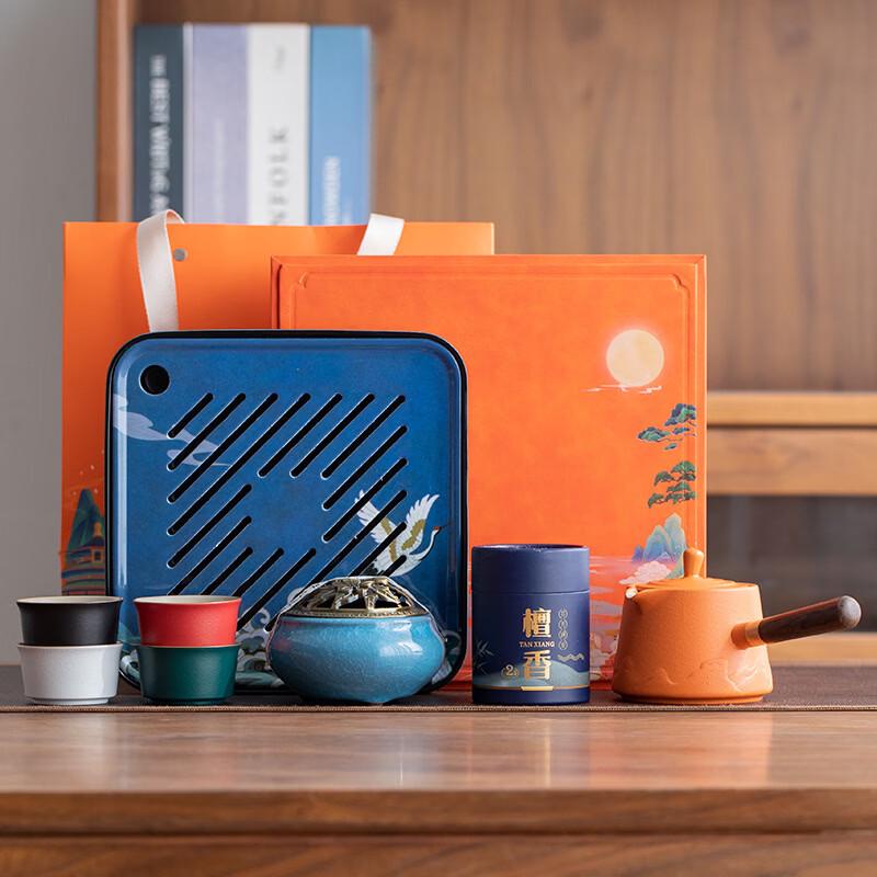 Zhuijia Forbidden City Ceramic Kung Fu Tea Set