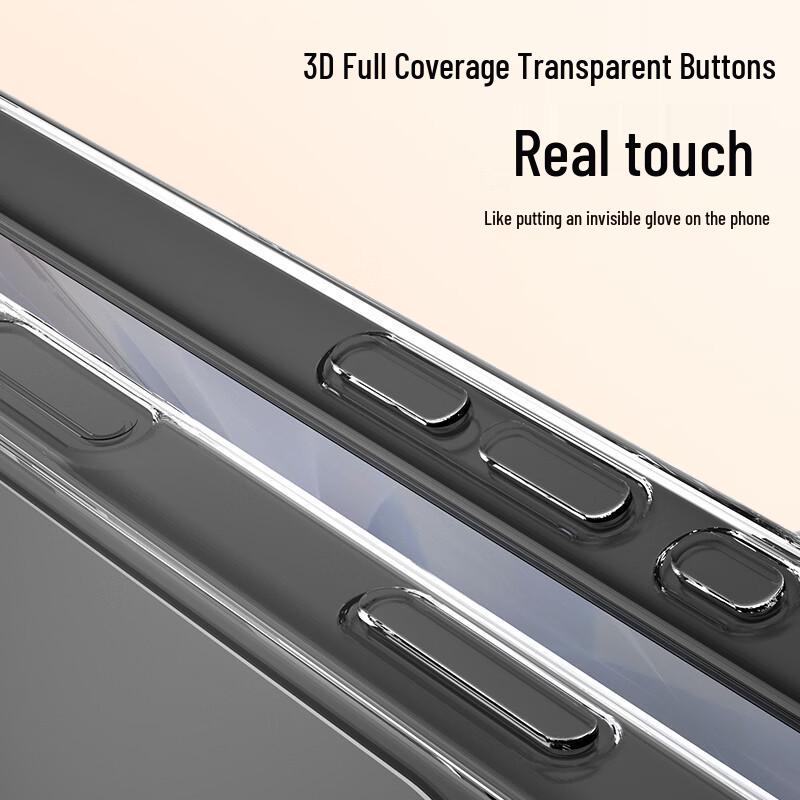 Baizou Ultra-Thin Frosted Transparent iPhone Case with Integrated Glass Lens Protector