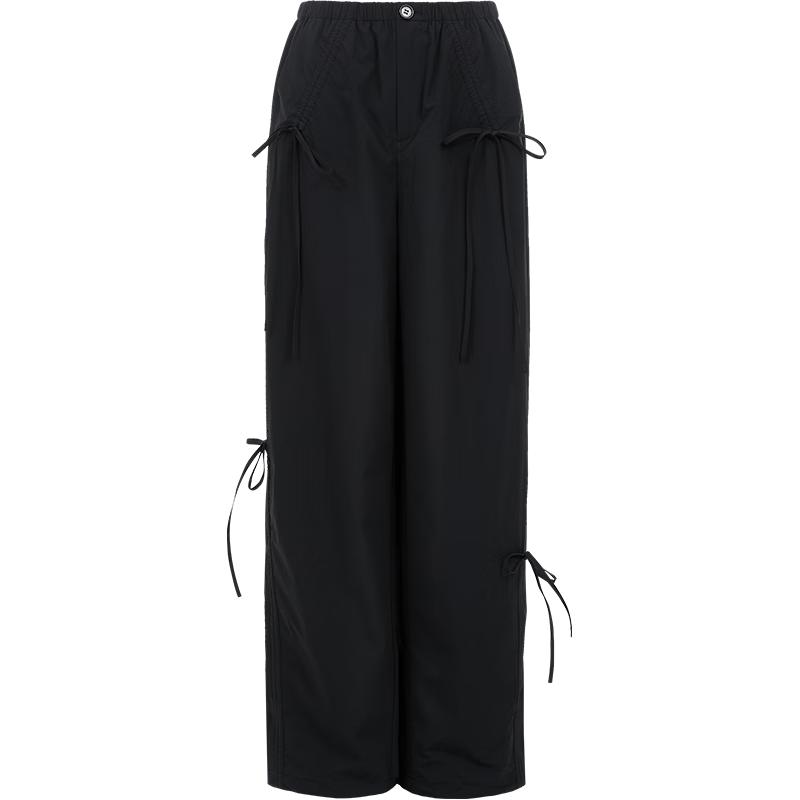 Only Women's Mid-Waist Workwear Loose Casual Pants