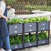 Multi-Level Planter Box for Outdoor Flower And Vegetable Gardening