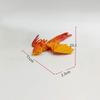 New 3D Printing Long-Tailed Phoenix Toy Simulation Animal Model Flexible Joints Movable Home Small Ornaments Children Toys