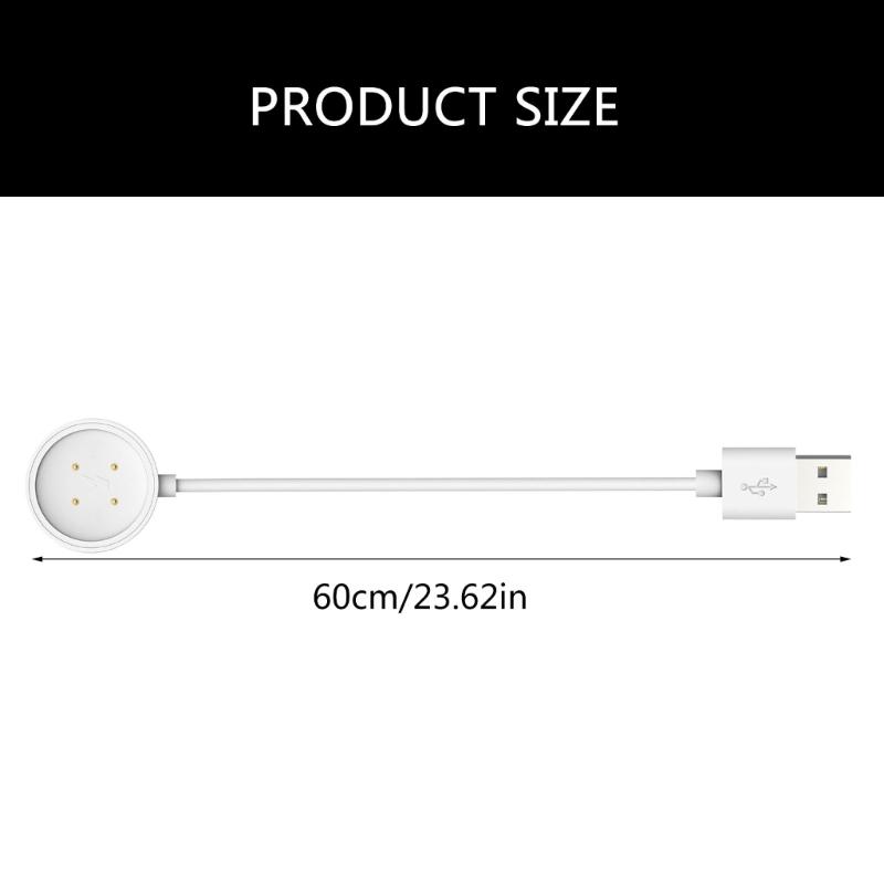 60cm Watch Charging Cable Watch Accessories Charging Cable for Ultra / DW89 Protable USB Charging Cord Cable