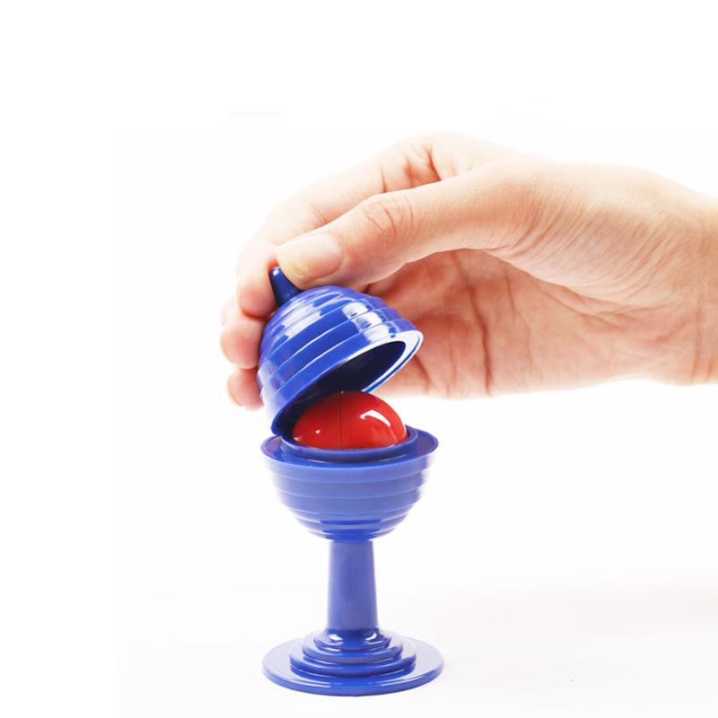 Dzi Bead Magic Cup: Vanishing Magic Prop Set for Close-Up and Stage Performance