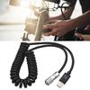 USB Type C PD Power Supply Cable with Led Light for BMPCC 4K 6K Camera Spring Wire