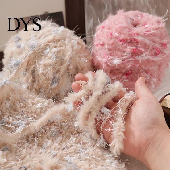 Filato Finto Mohair 33M Filato Misto Pelliccia, Morbido Peluche per Uncinetto Maglia Maglieria, Maglione Fai-da-Te Sciarpa Cappello Tessitura Artigianato Colorato Principianti Setoso Misto