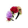 European and American Fresh and Sweet Rose Headband Shooting Photo Hair Accessories Valentine's Day Party Headgear
